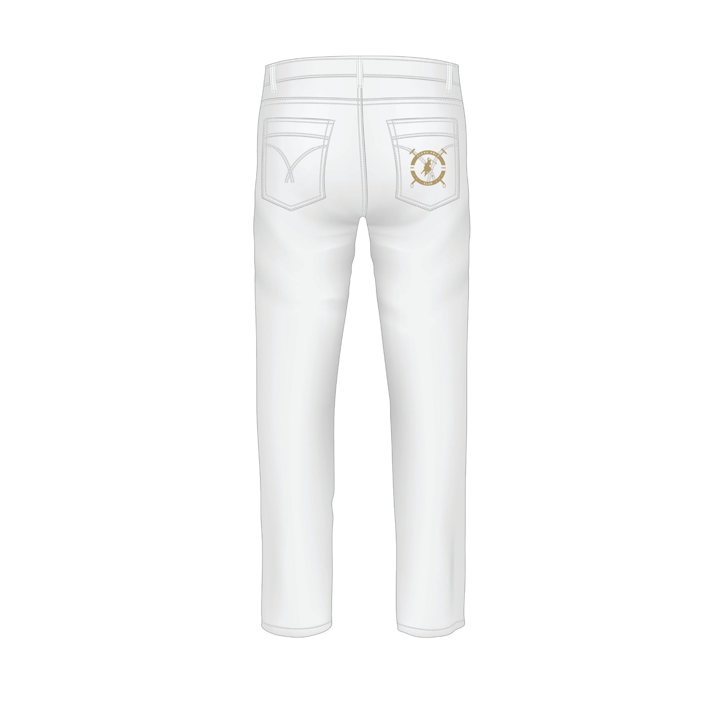 Accra Polo White Jeans