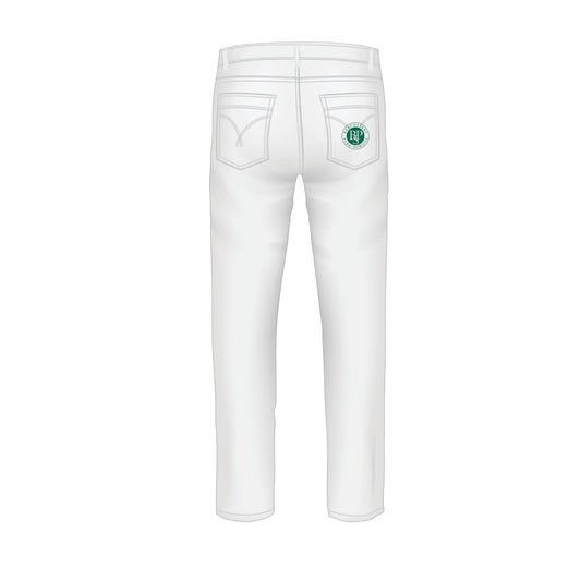 Beaudesert Park White Jeans