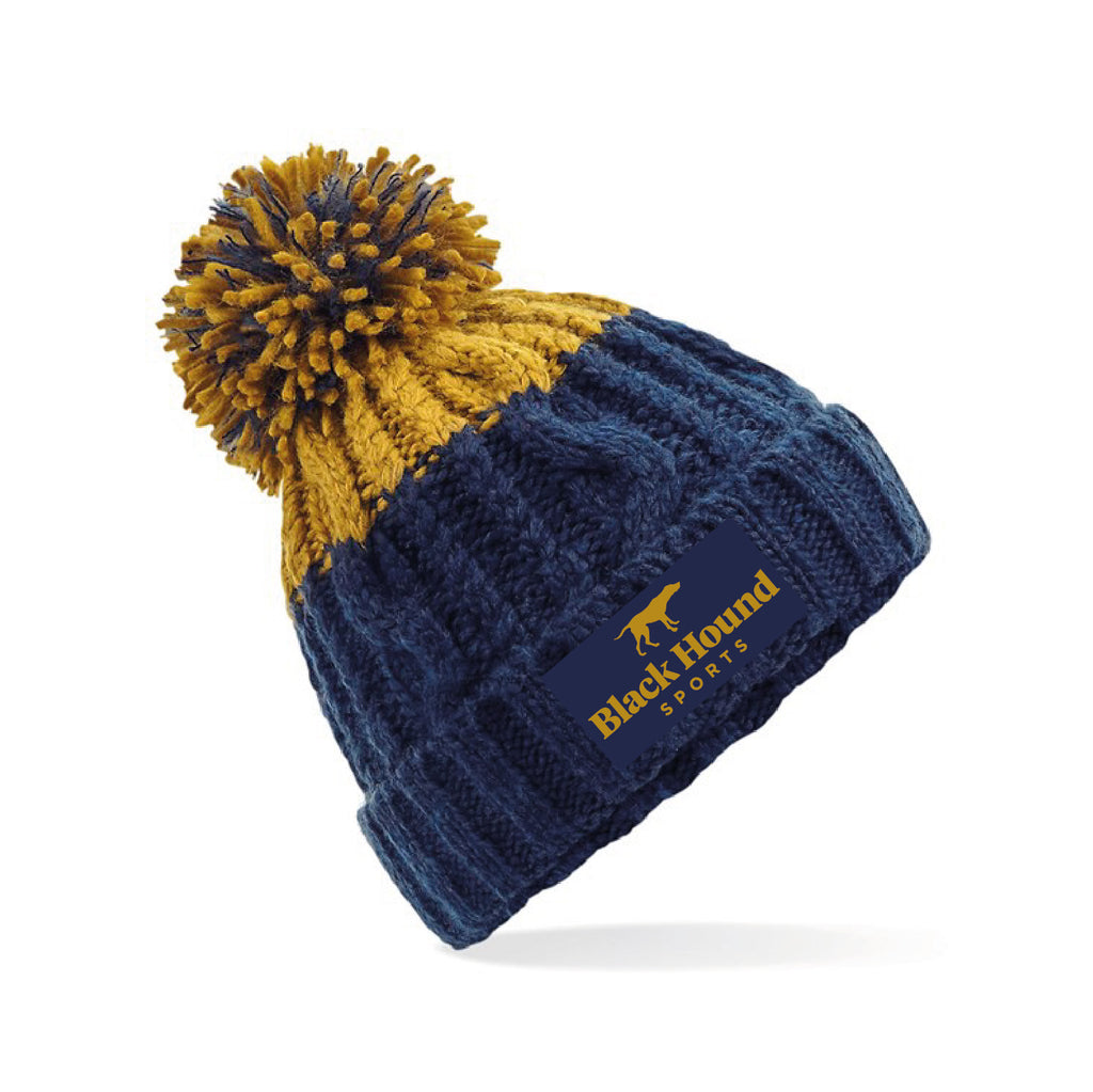 Blackhound Colour Bobble Hat