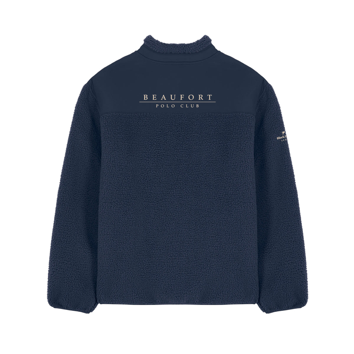 Beaufort Polo Sherpa Jacket Navy Blue back
