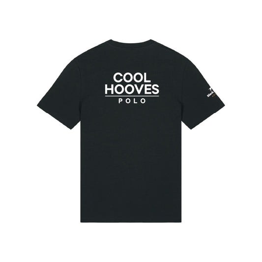 Cool Hooves Polo Black T-Shirt
