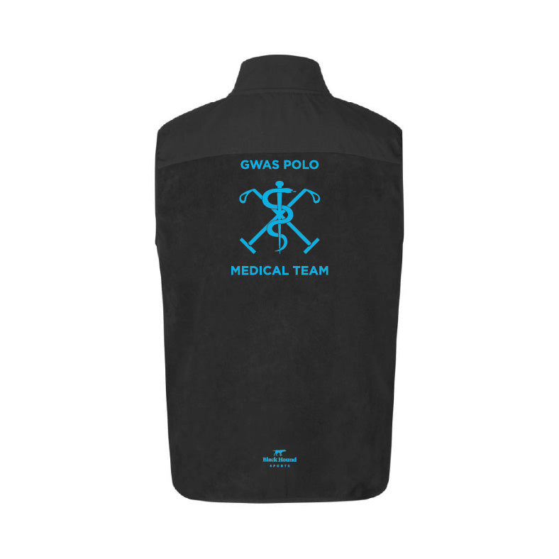 GWAS Polo Bonded Fleece Vest
