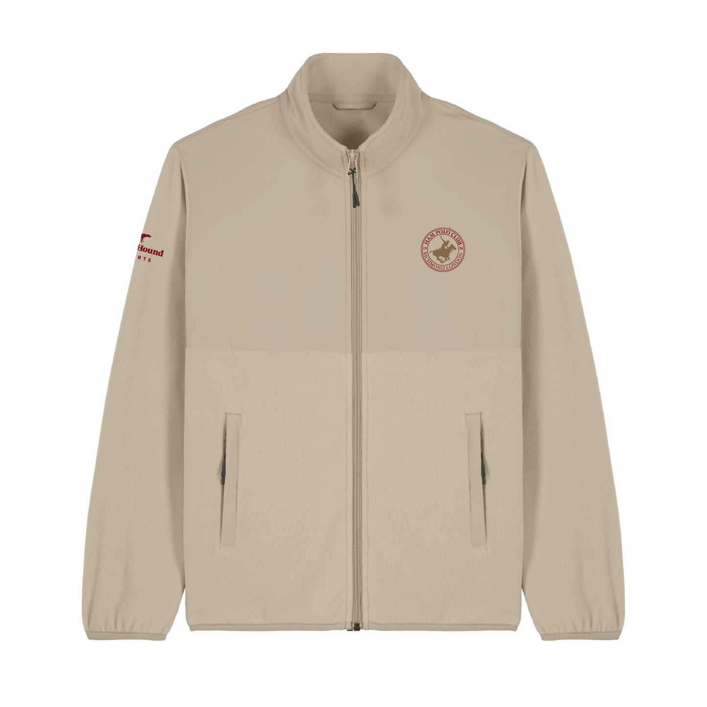 Ham Polo Comb Fleece Jacket