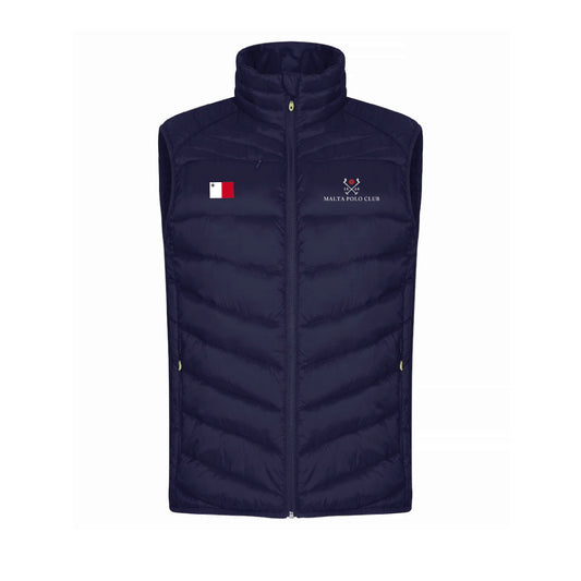 Malta Navy Padded Gilet