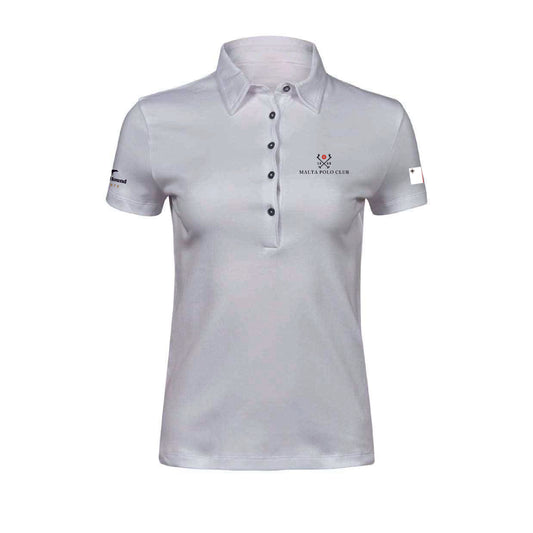 Malta White Polo Shirt - Women