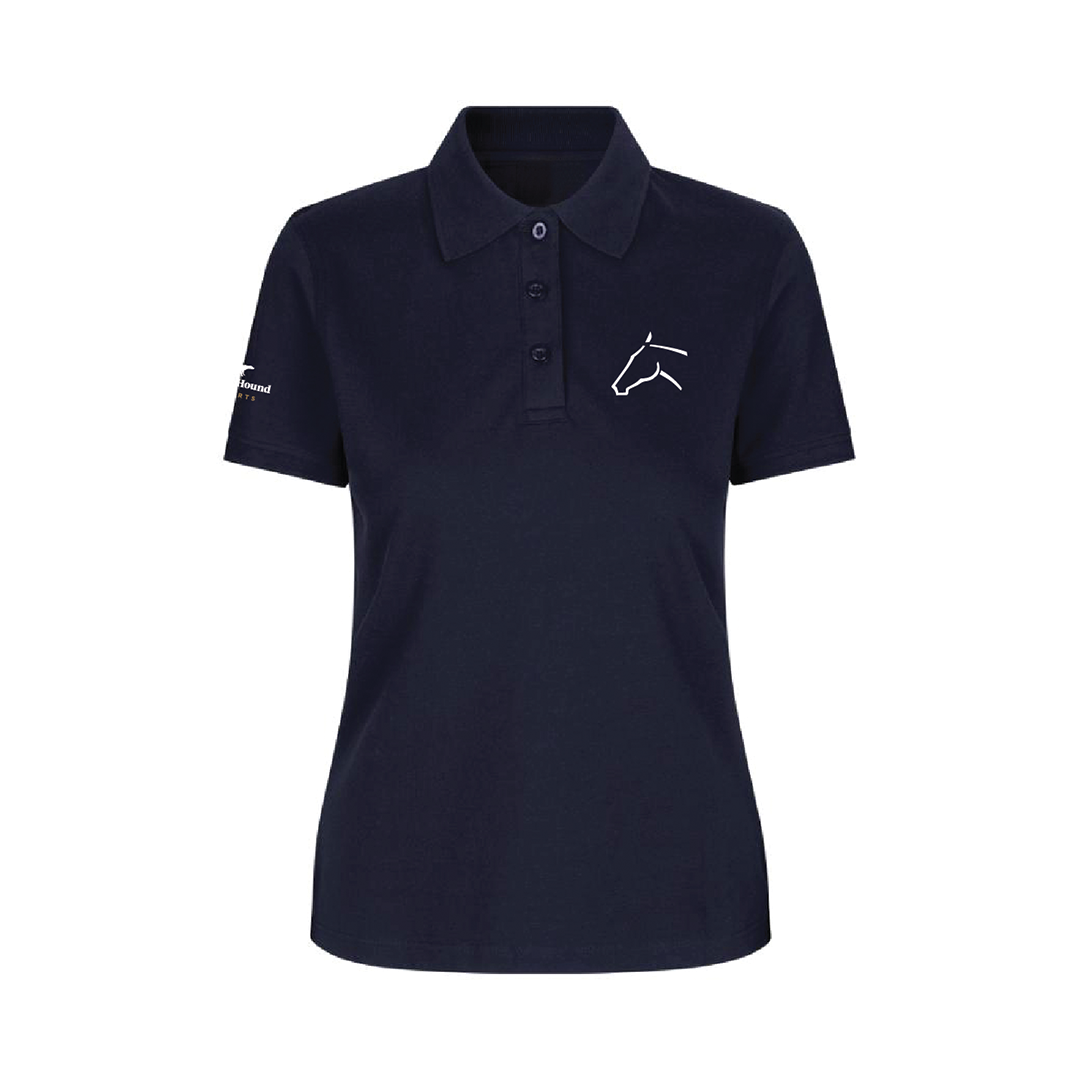 AACCP Women Navy Polo Shirt