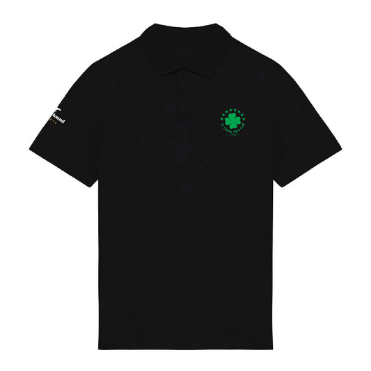 El Trébol Black Polo Shirt