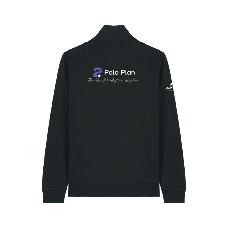 Polo Plan 1/4 Zip Sweatshirt