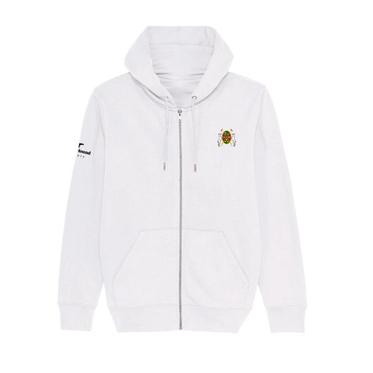 Polo Club de Chantilly White Zip Hoodie