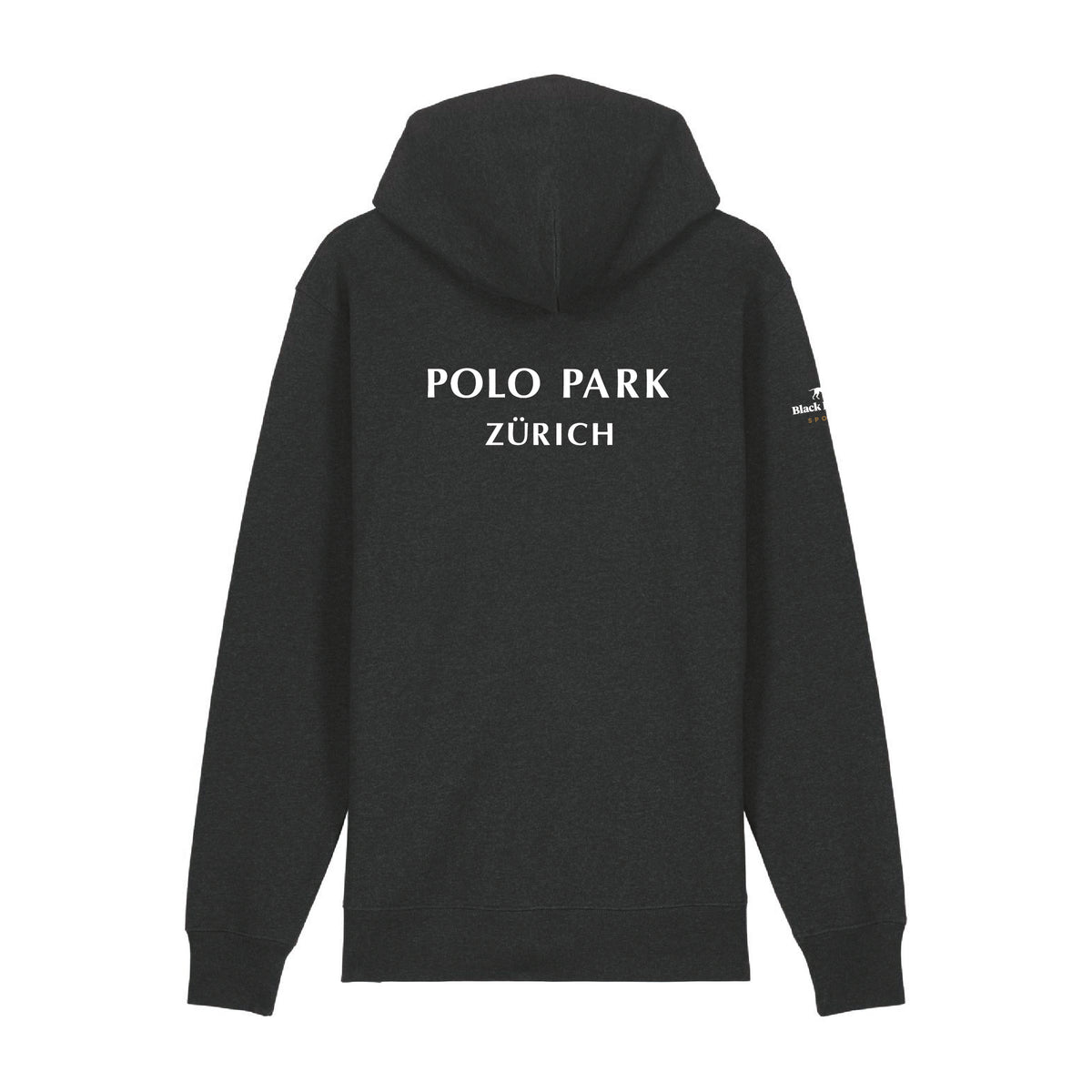 Zürich Dark Heather Grey Zip Hoodie