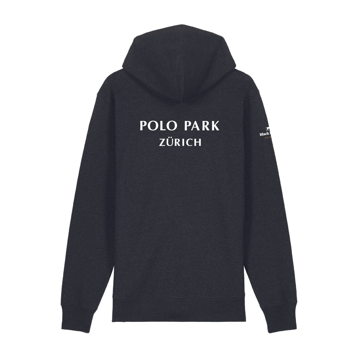 Zürich Dark Heather Grey Zip Hoodie