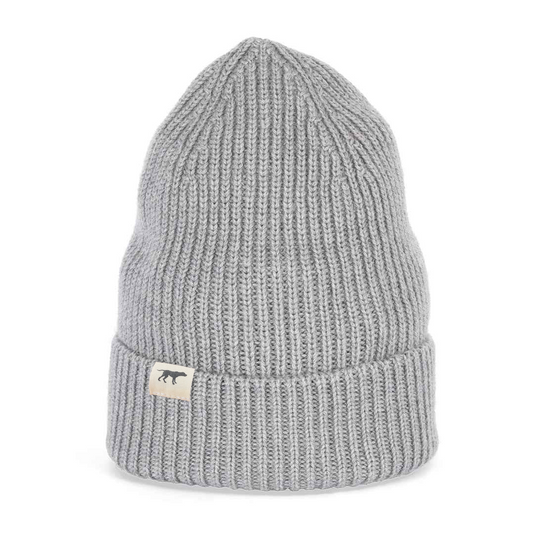 Black Hound Merino Wool Beanie