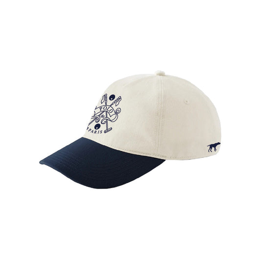 Polo de Paris Two-Tone Cap