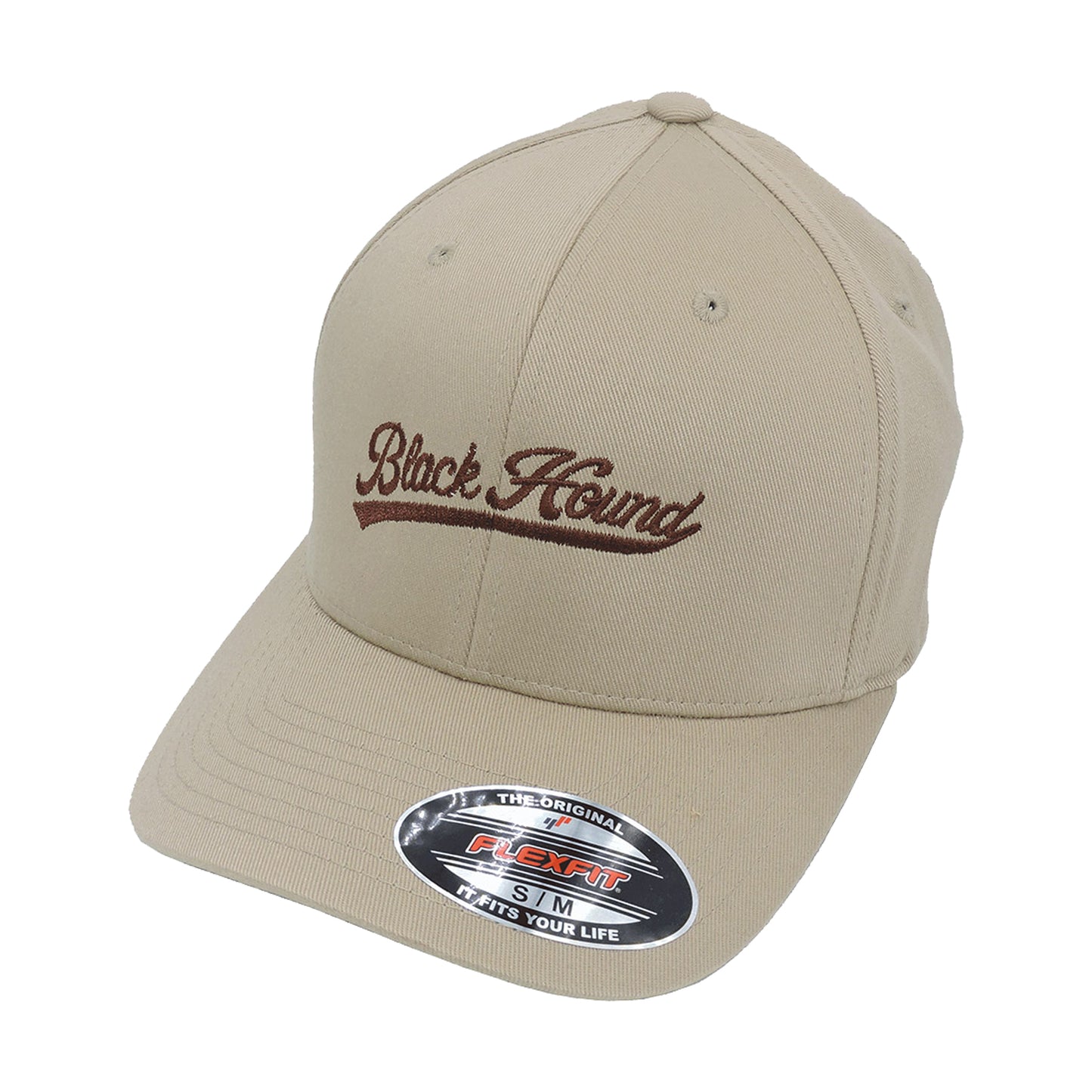 Black Hound Retro Flexfit Cap