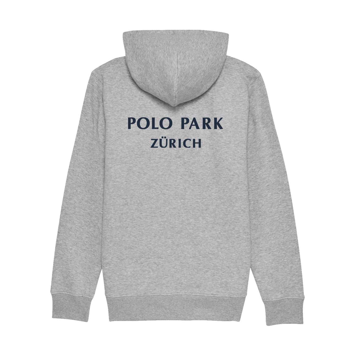 Zürich Heather Grey Zip Hoodie