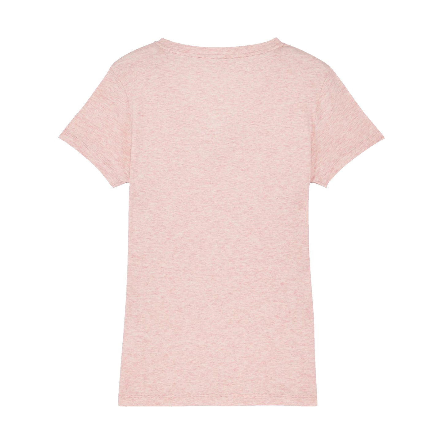 Black Hound Womens Pink V-Neck T-Shirt