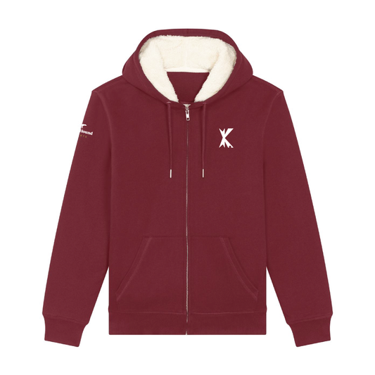 Kazak Polo Unisex Sherpa Zip Hoodie*