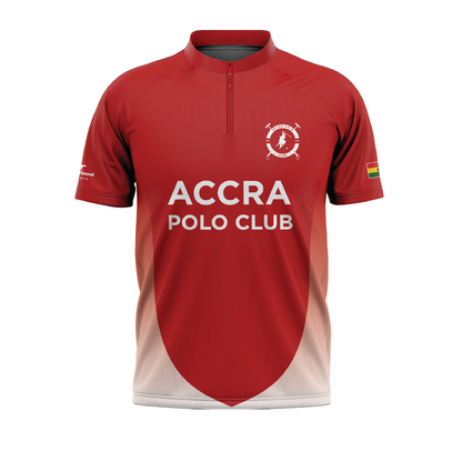 Accra Polo Club Unisex Red Team Shirt