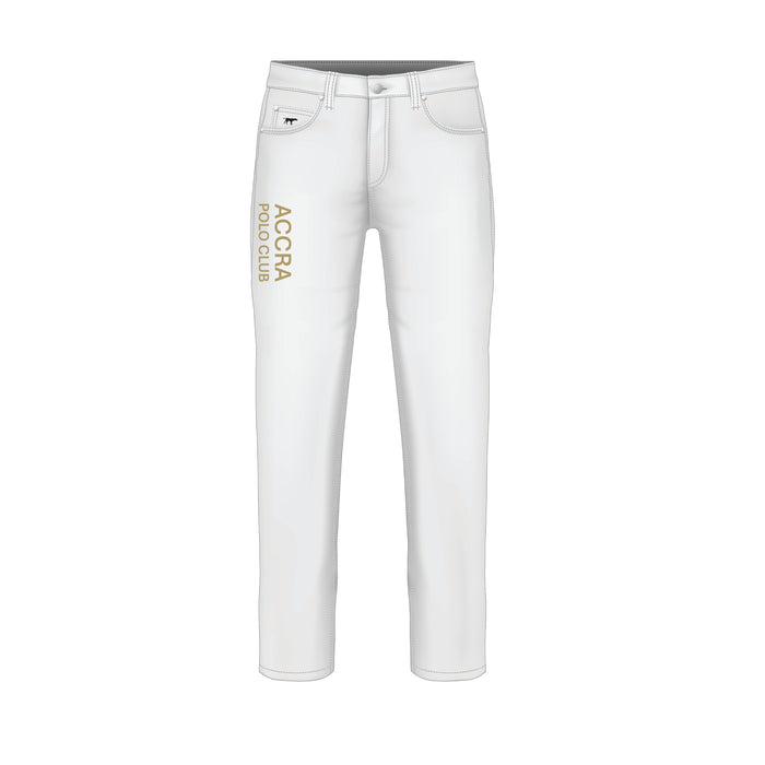 Accra Polo White Jeans