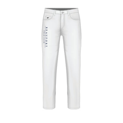 Beaufort Polo Men's White Jeans