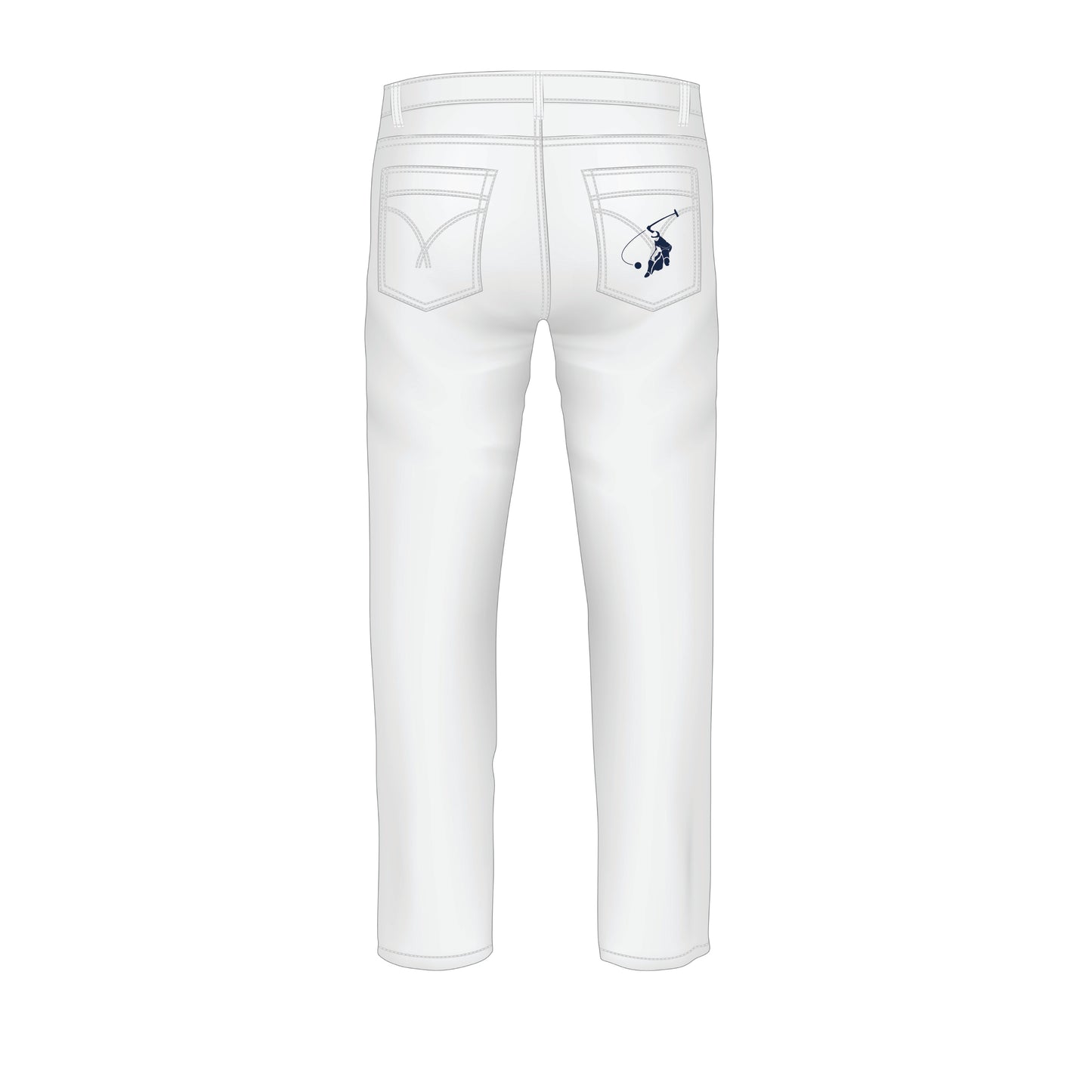 Beaufort Polo Men's White Jeans