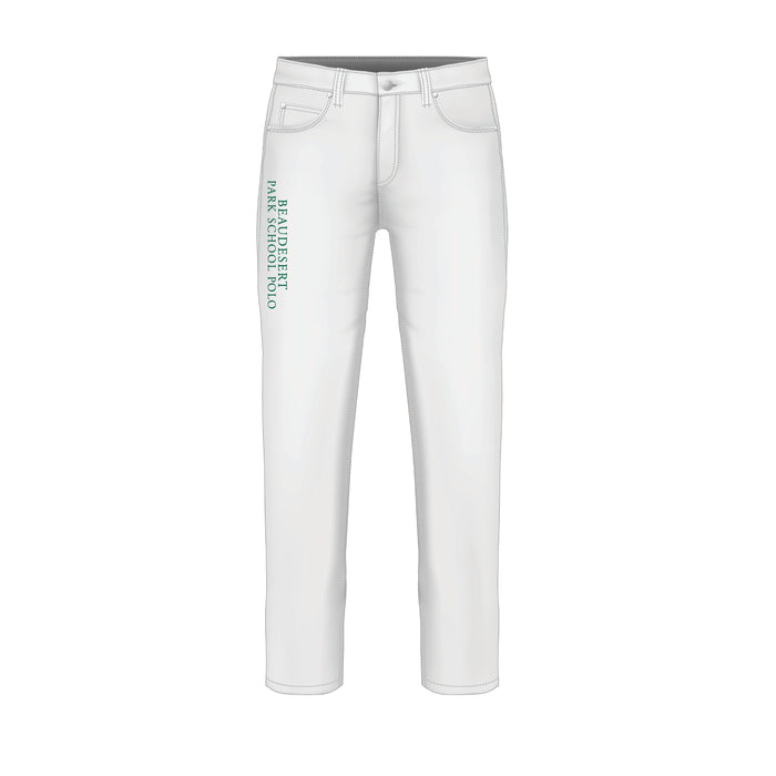Beaudesert Park White Jeans