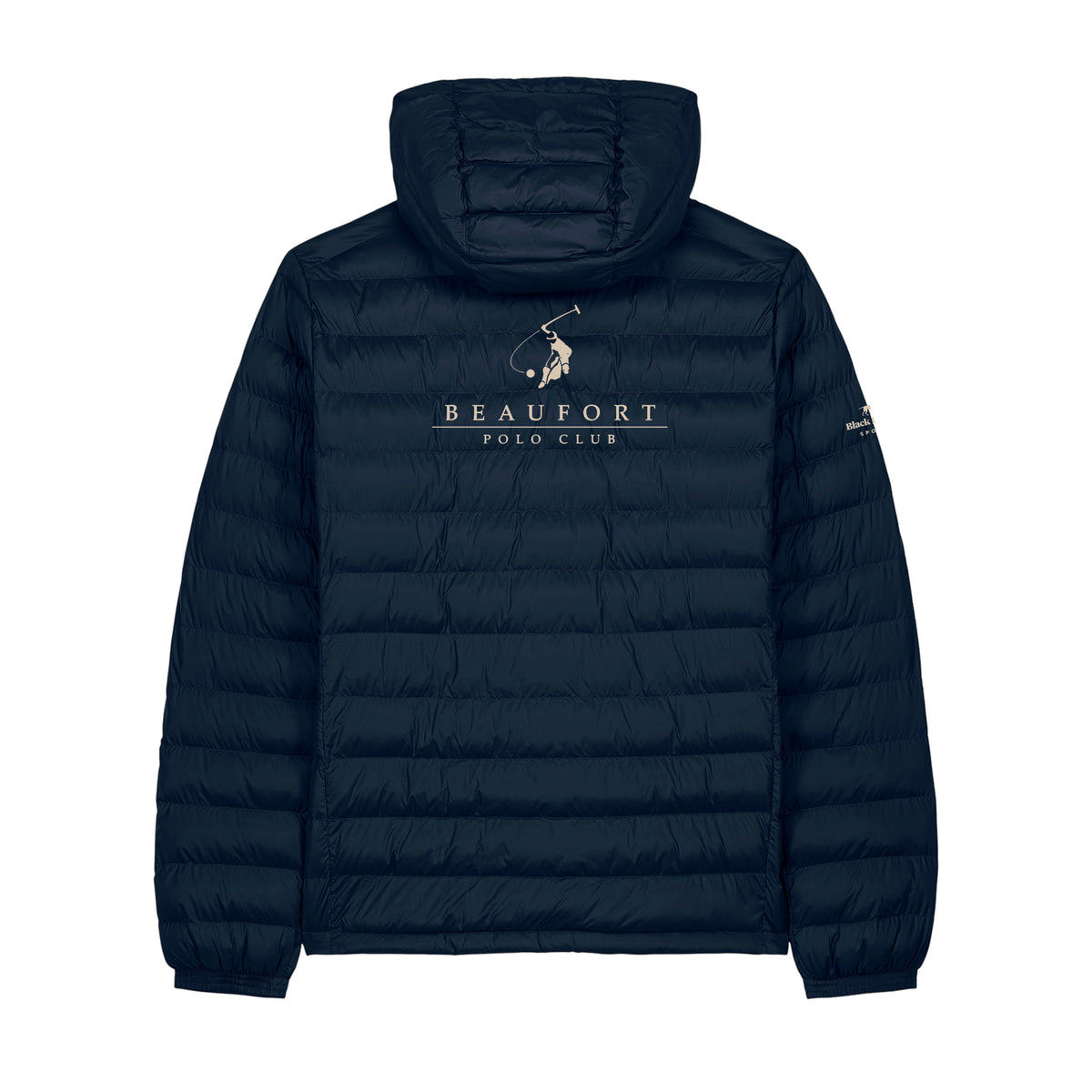 Beaufort Polo Men's Padded Jacket Navy Blue back
