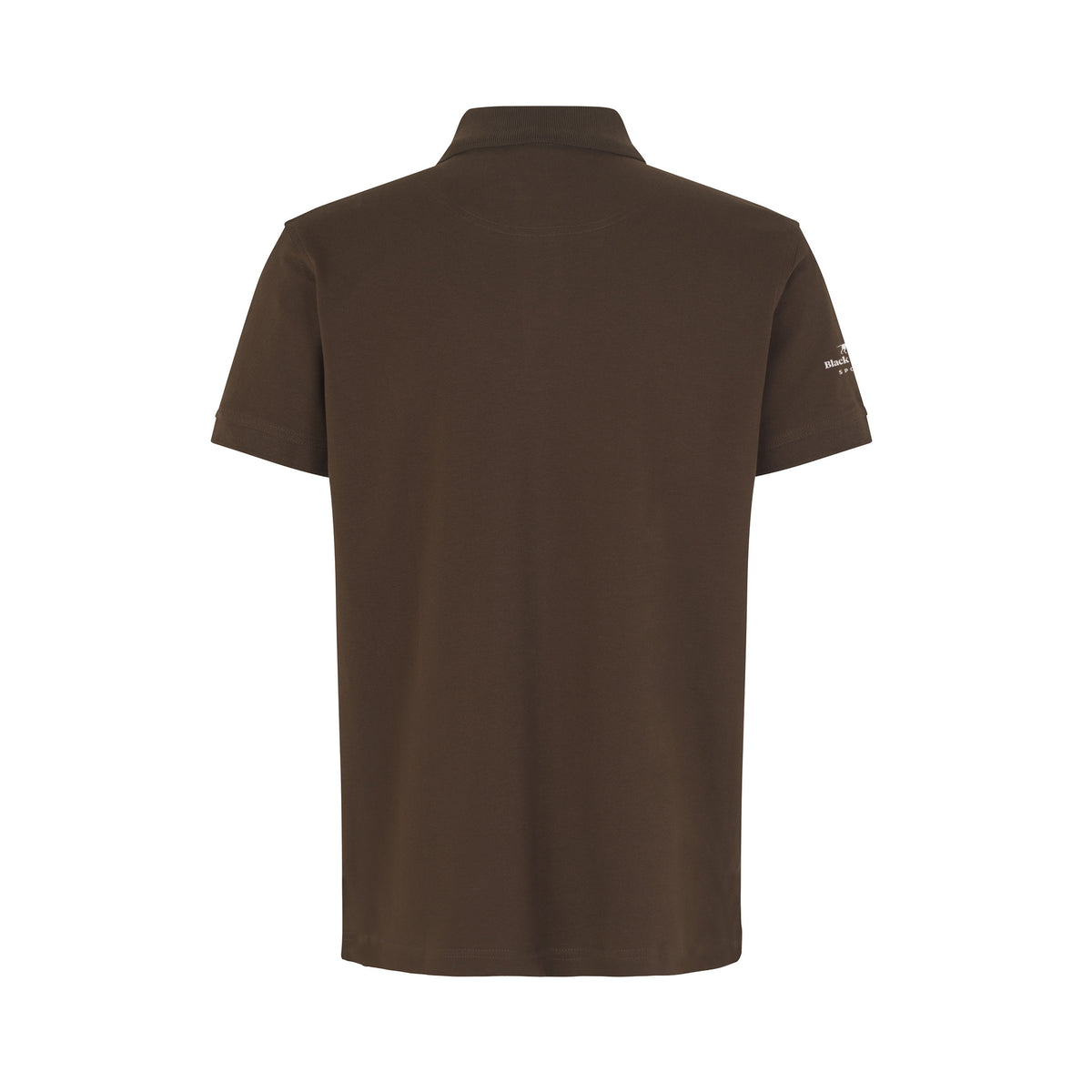 ICONIC Polo Shirt Brown back