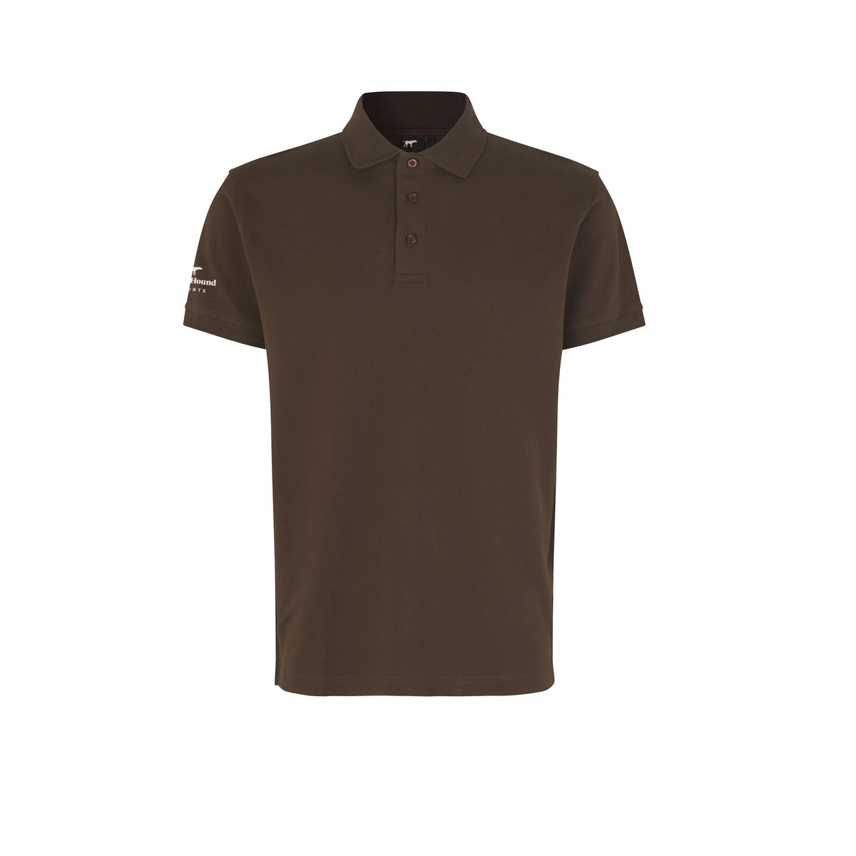 ICONIC Polo Shirt Brown front