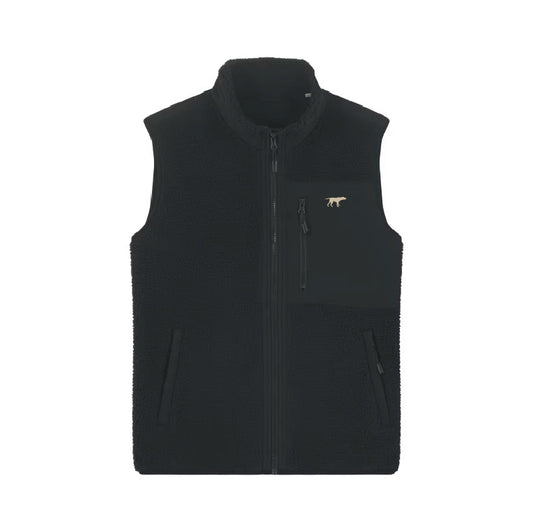 Black Hound Sherpa Gilet