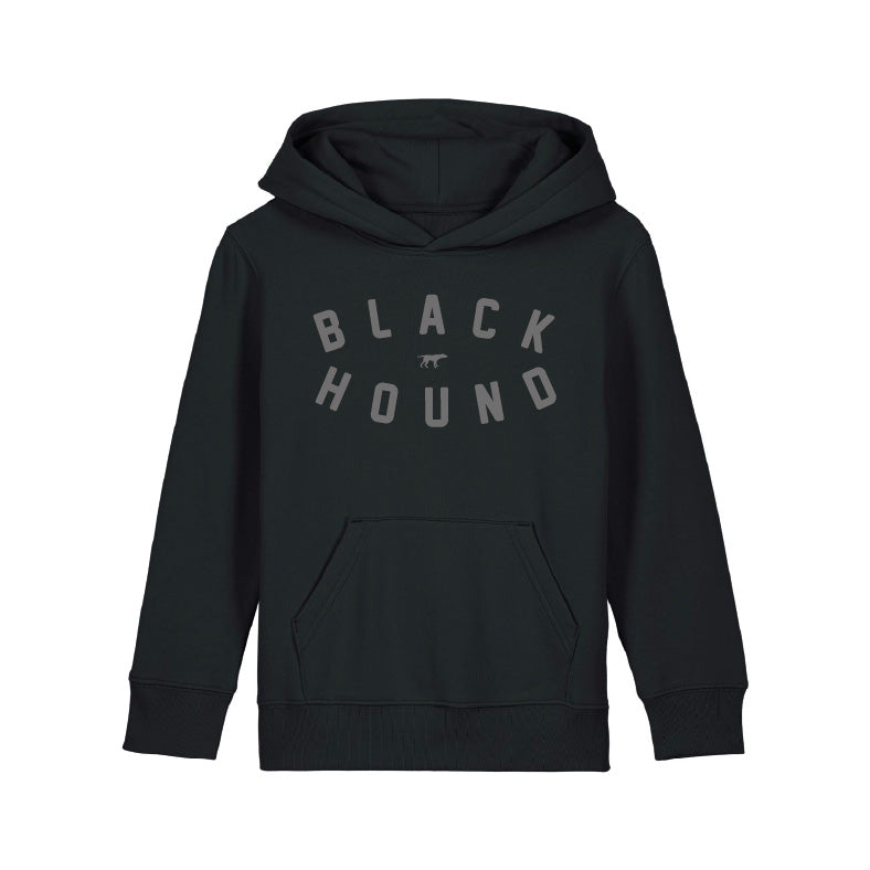 Black Hound Kids Black Flock Hoodie