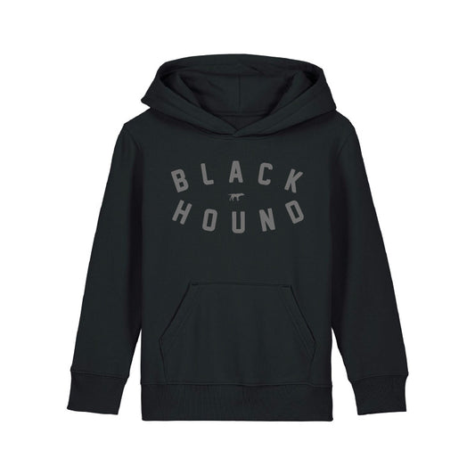 Black Hound Kids Black Flock Hoodie