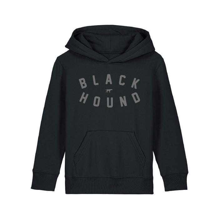 Black Hound Kids Black Flock Hoodie
