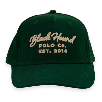 Black Hound Polo Co. Brushed Cotton Cap