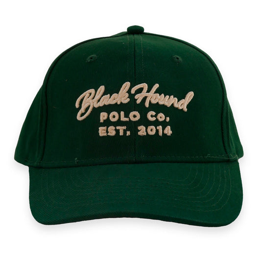 Black Hound Polo Co. Brushed Cotton Cap