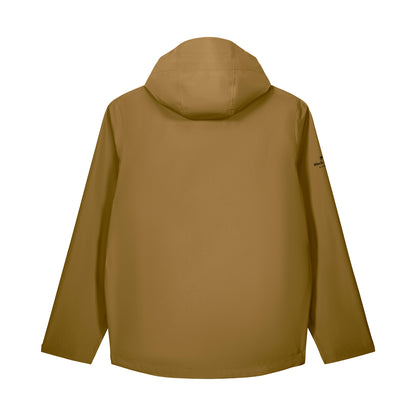 ICONIC WATERPROOF JACKET Bronze back