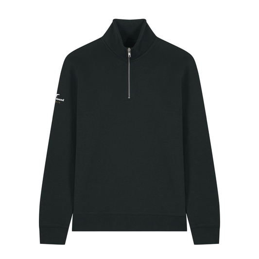 Black Hound Classic Unisex Quarter Zip