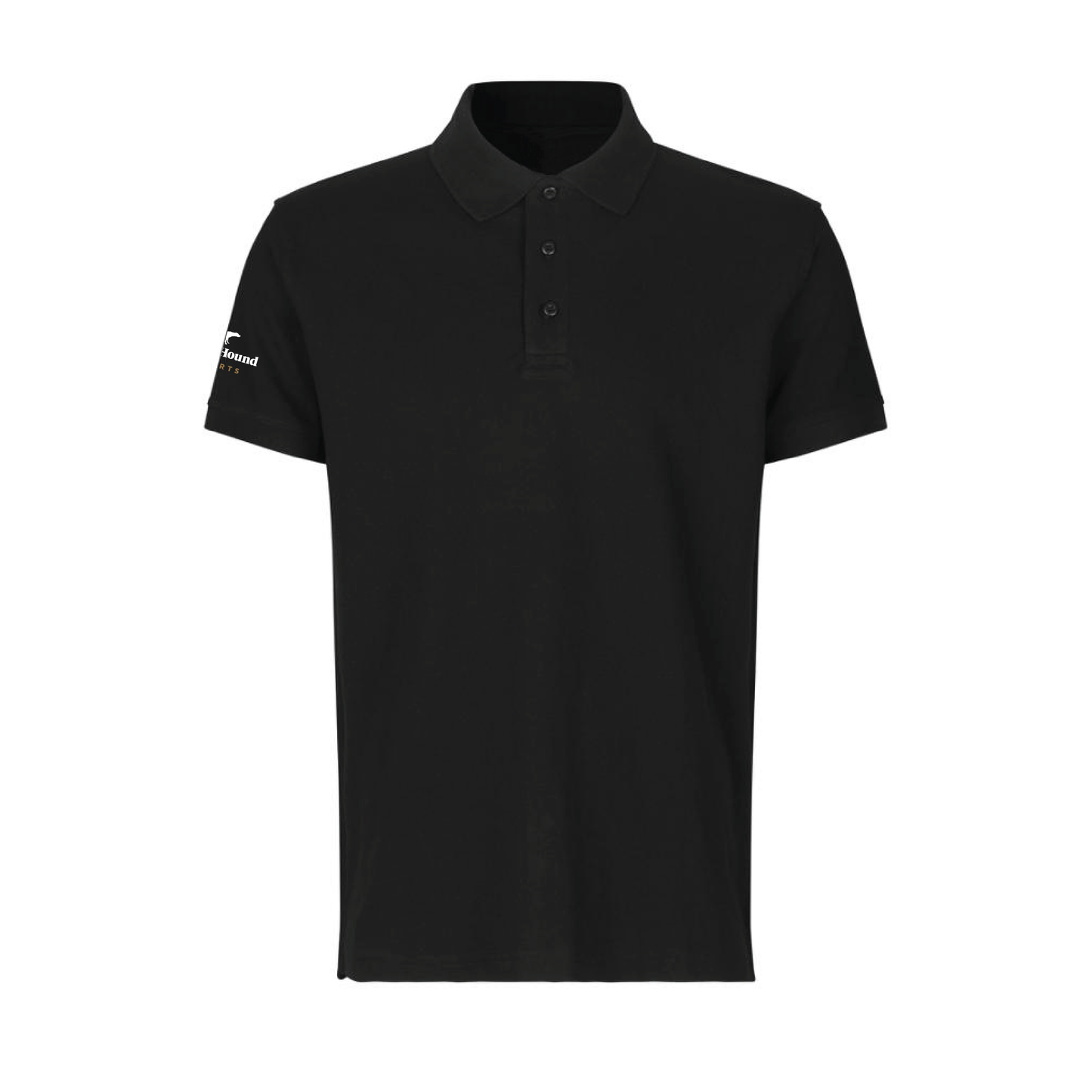 Black Hound Classic Men's Polo Shirt