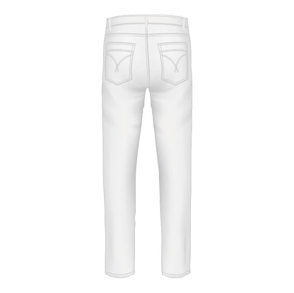 Cool Hooves Polo White Jeans