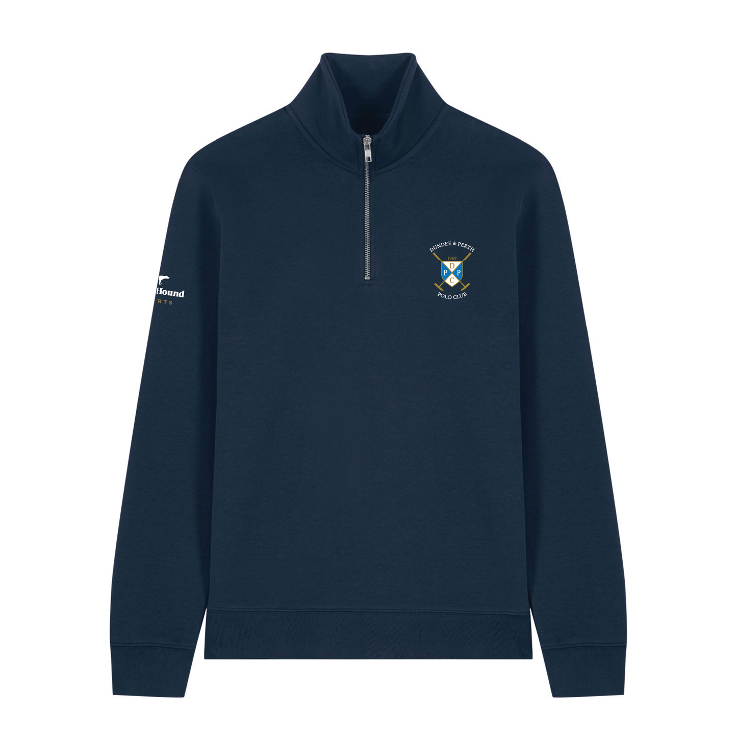 Dundee & Perth Navy 1/4 Zip Sweatshirt*