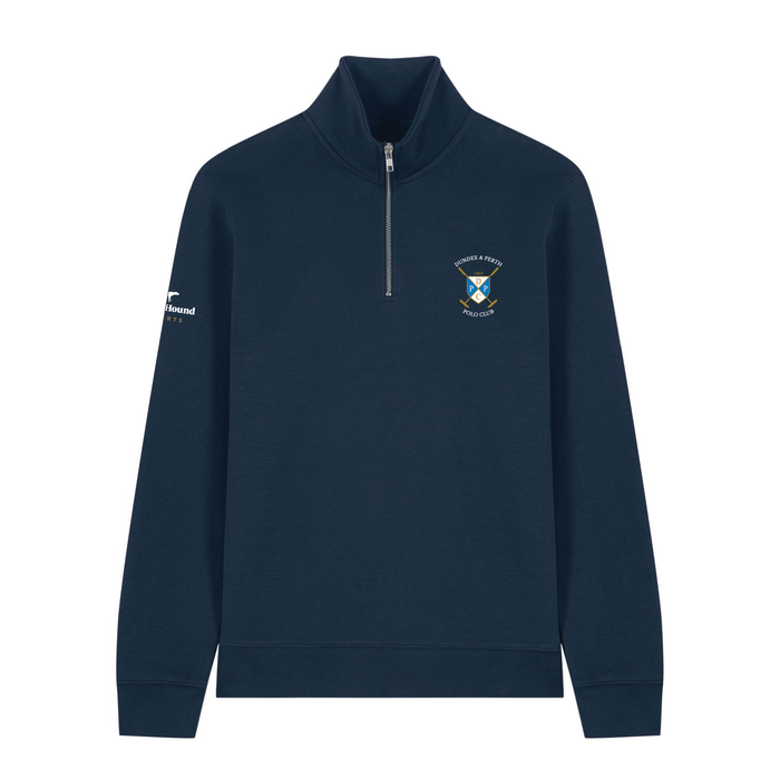 Dundee & Perth Navy 1/4 Zip Sweatshirt