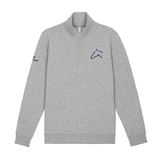 AACCP Classic Grey 1/4 Zip Sweatshirt