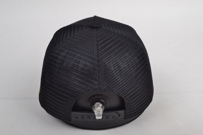 Enpolo Trucker Cap - Black & Neon Green