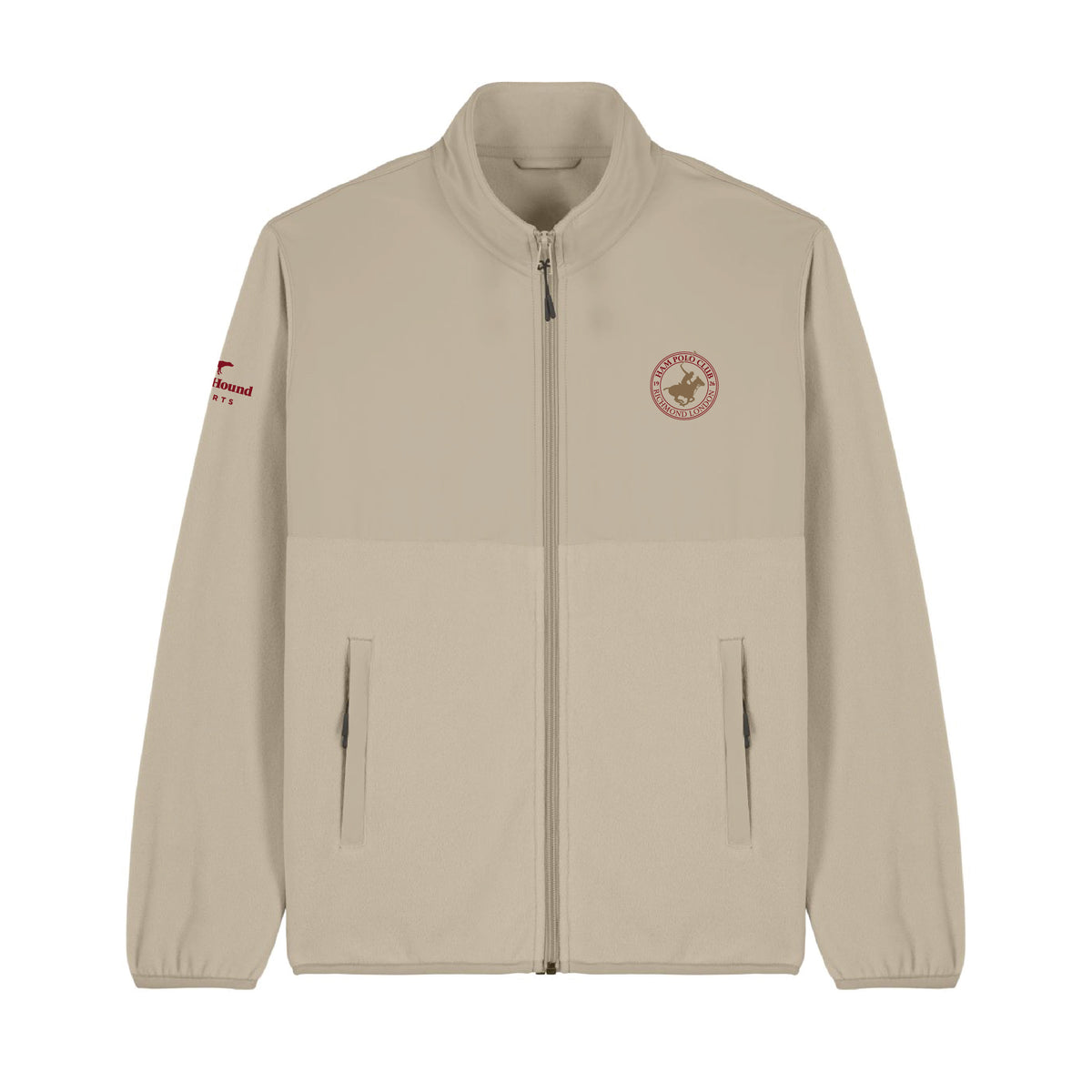 Ham Polo Comb Fleece Jacket