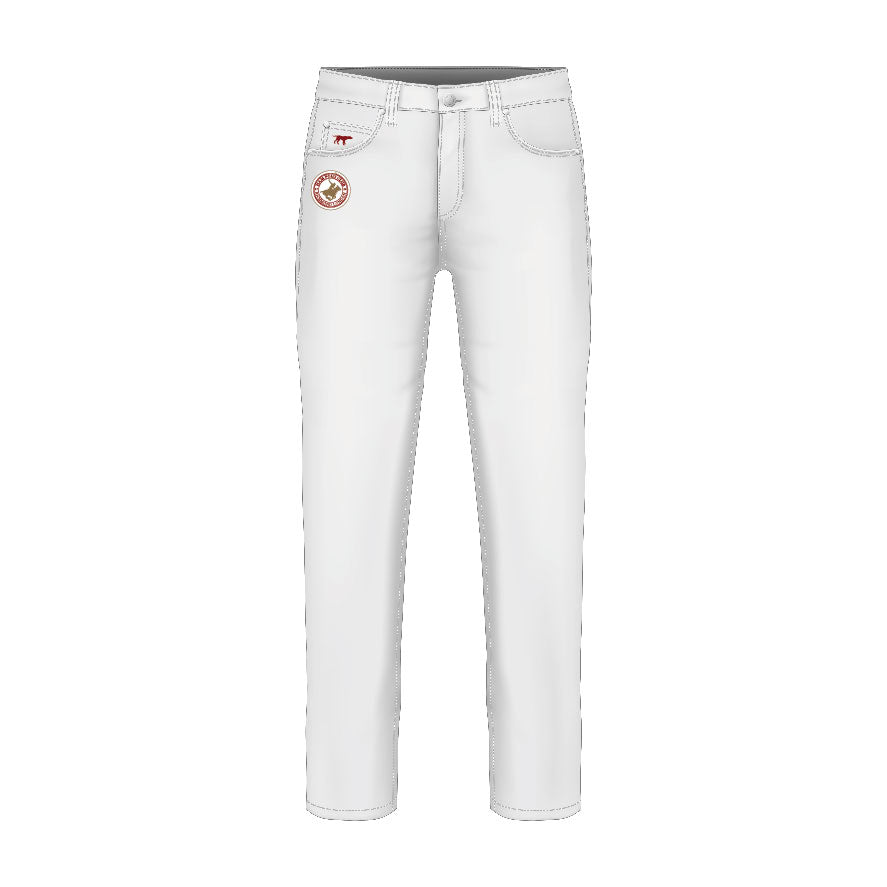 Ham Polo White Jeans – Black Hound Sports