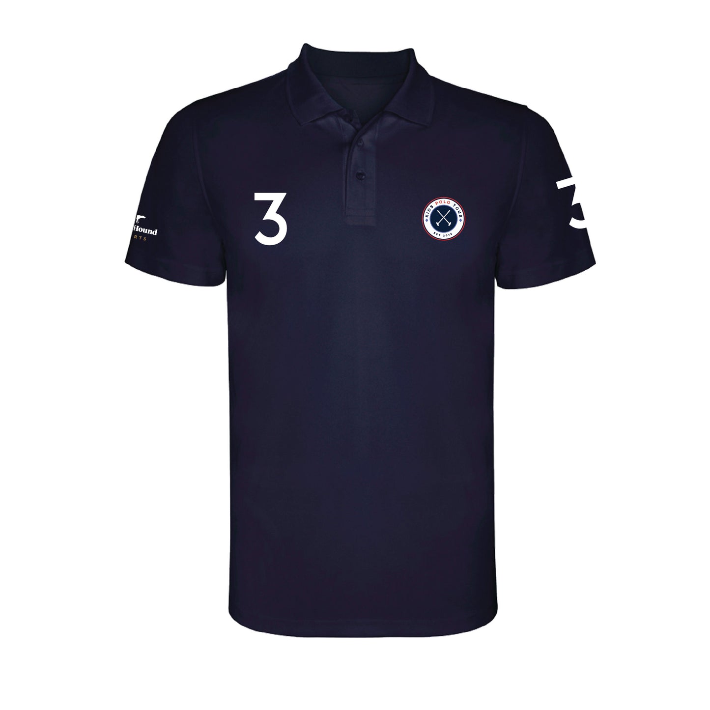 Kids Polo Tour Navy Polo Shirt