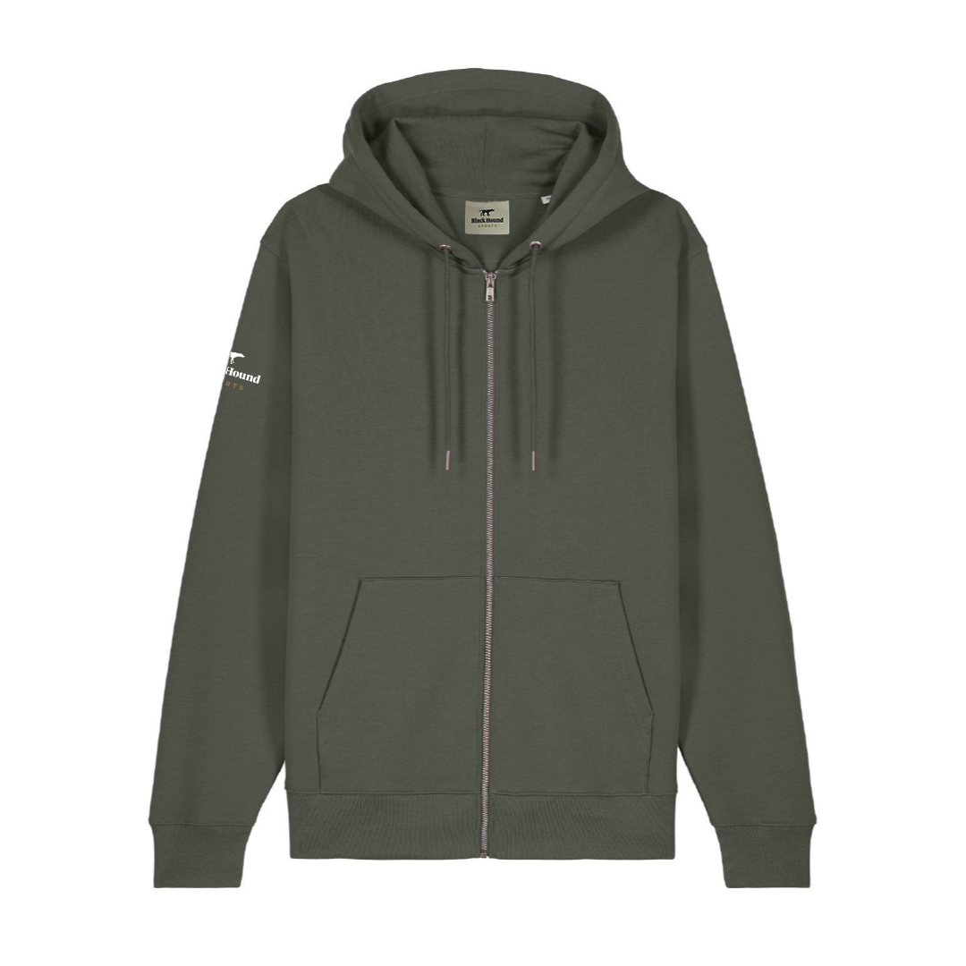 Black Hound Classic Men's Zip Hoodie