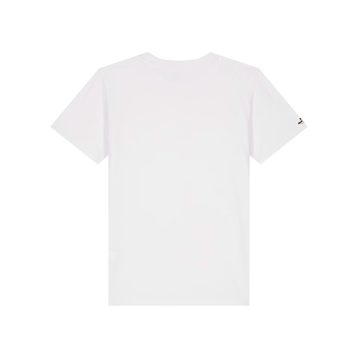 Back of Dominique Thoenes kids organic cotton T-shirt
