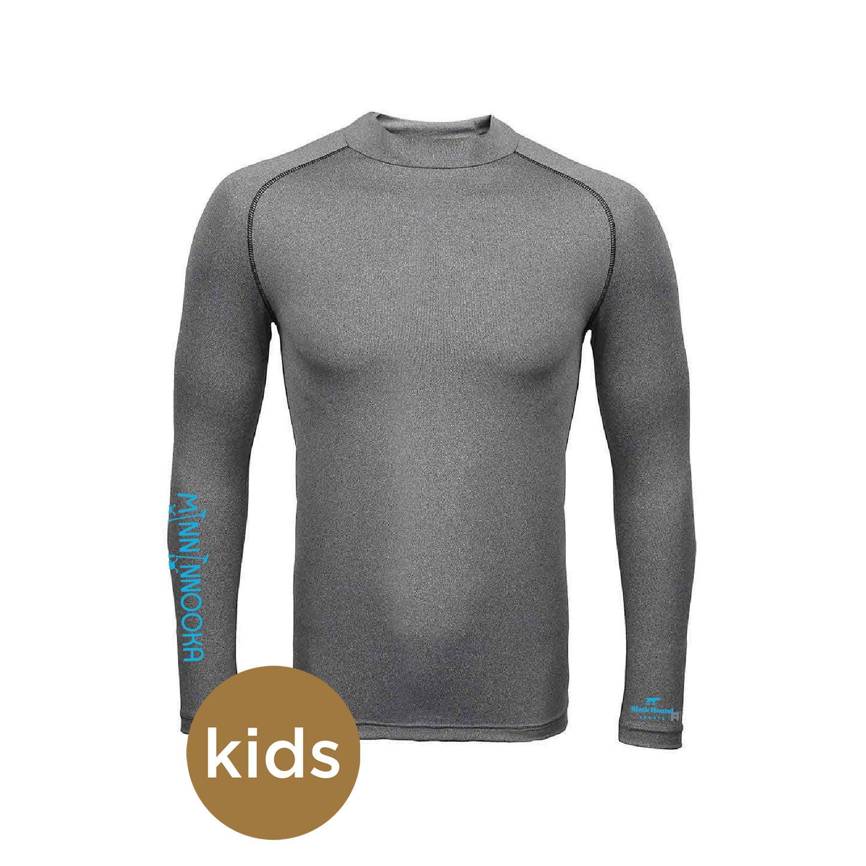 Kid Base Minninnooka Kids Base Layer – Black Hound Sports