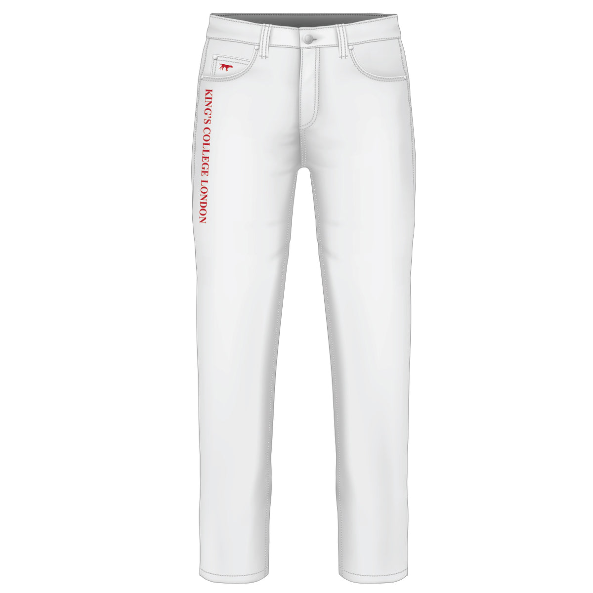 KCL Polo White Jeans